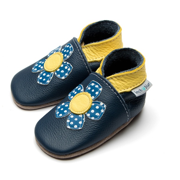 Geranium Navy/Yellow